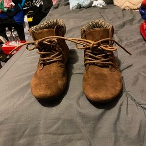 Brown boots